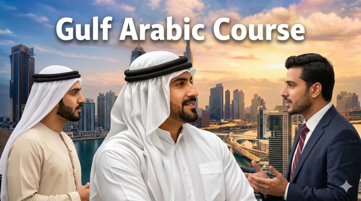 Comparing spoken Gulf Arabic and written Modern Standard Arabic for learners