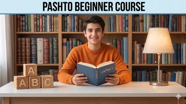 دورة البشتو للمبتدئين